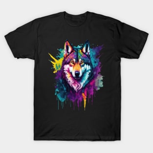 The Watercolor Wolf T-Shirt